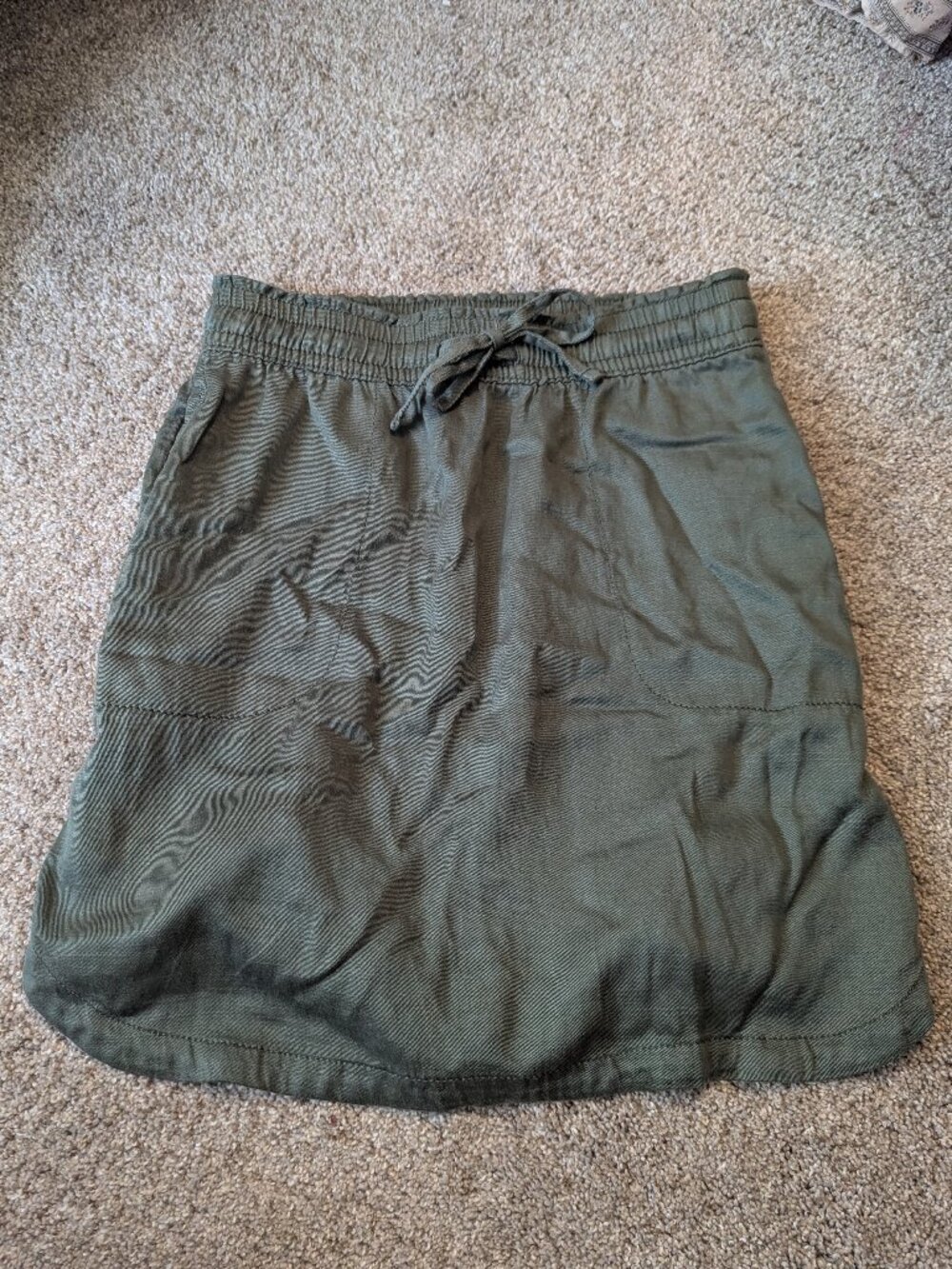 Sonoma Green Casual Skirt